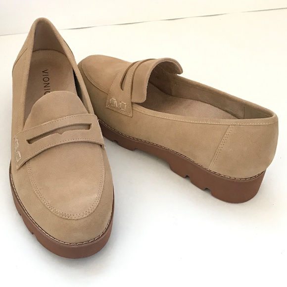 VIONIC Penny Loafer Suede Lug Sole Cheryl ll Sand Women’s Size 9.5 New in Box - Picture 16 of 16